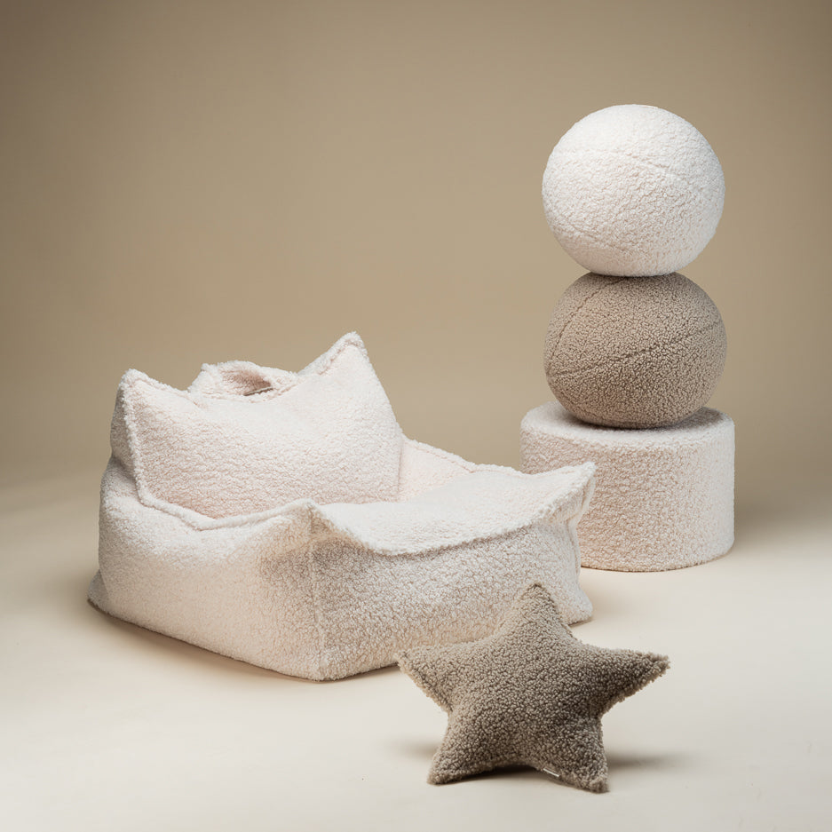 Pouf enfant bouclette DOUX