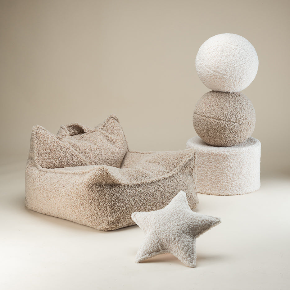 Pouf enfant bouclette DOUX