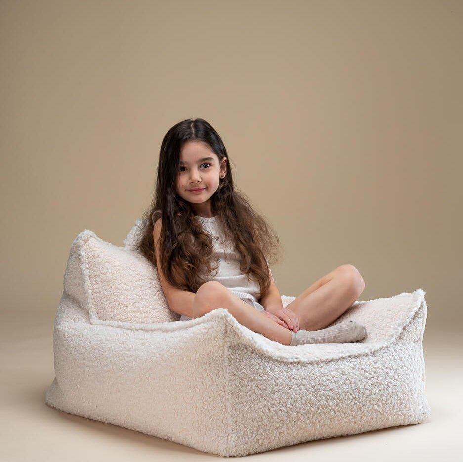 Pouf enfant bouclette DOUX