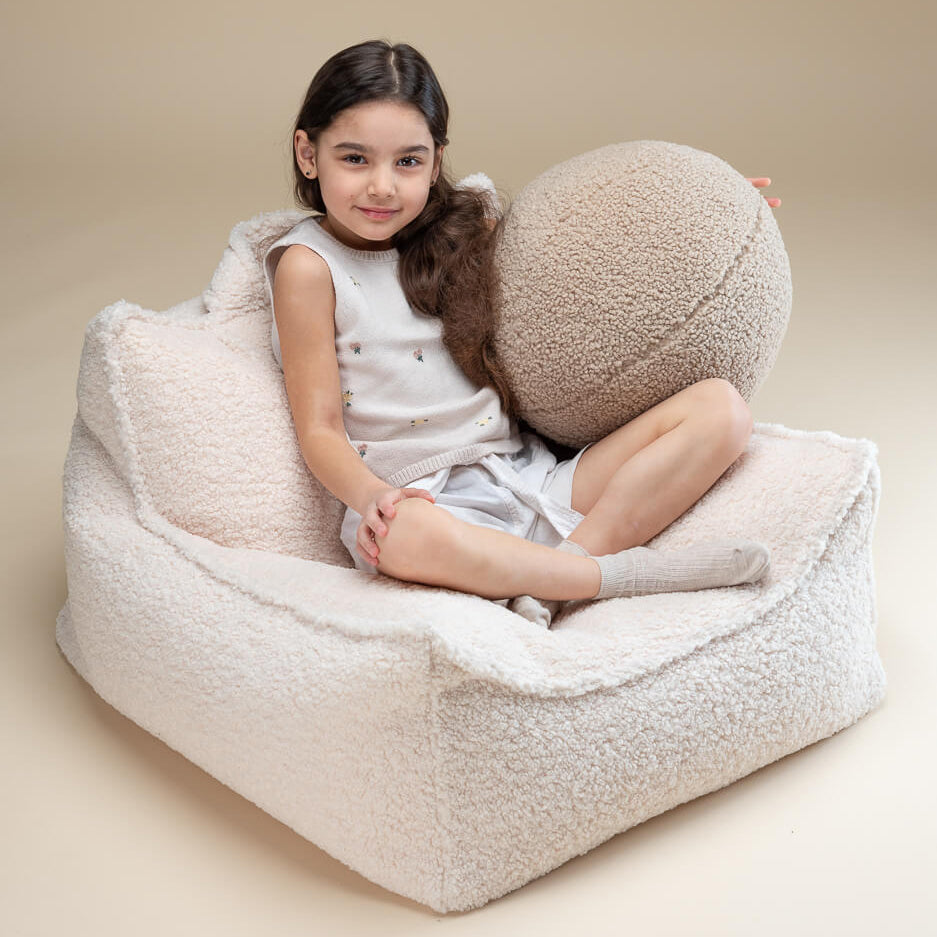 Pouf enfant bouclette DOUX