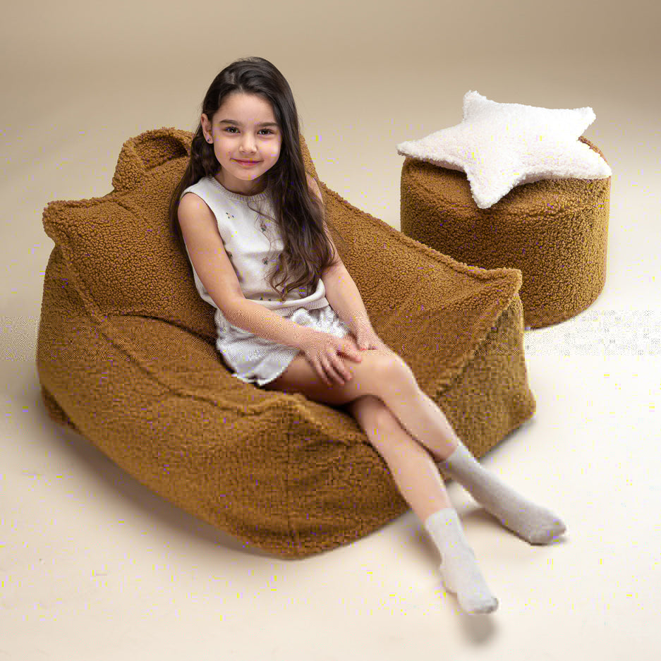 Pouf enfant bouclette DOUX