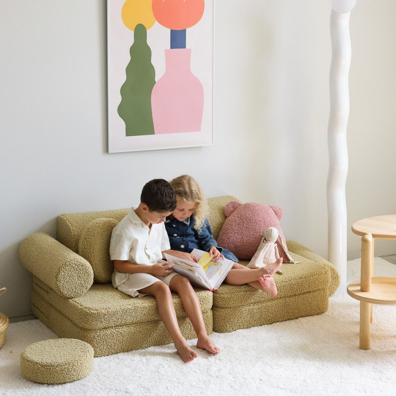 Canapé enfant bouclette SEETEE TEDDY