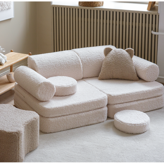 Canapé enfant bouclette SEETEE TEDDY