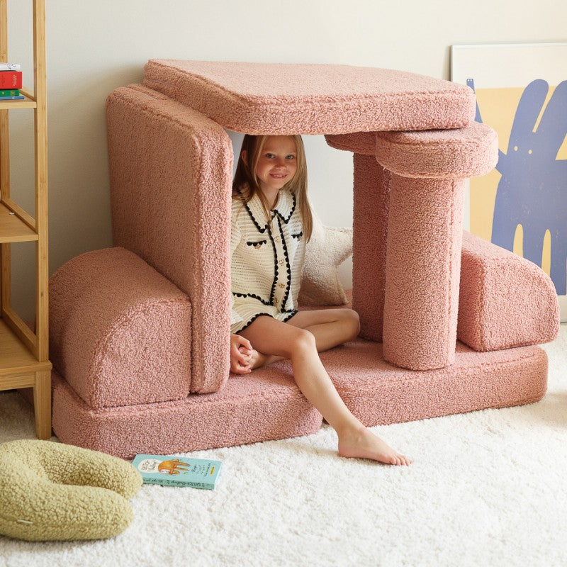Canapé enfant bouclette SEETEE TEDDY
