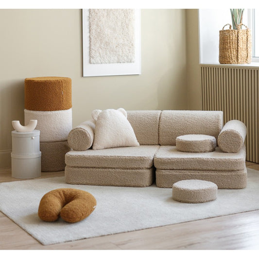 Canapé enfant bouclette SEETEE TEDDY