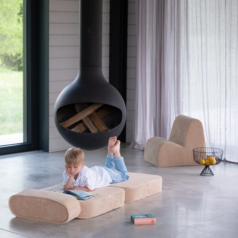 Chauffeuse enfant velours côtelé FLIP