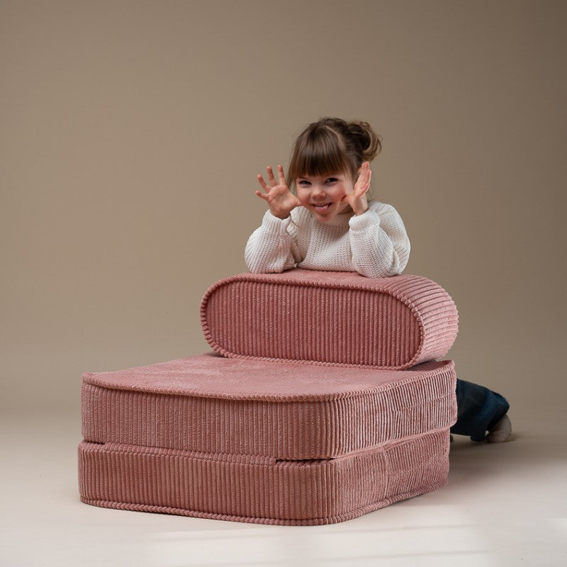 Chauffeuse enfant velours côtelé FLIP