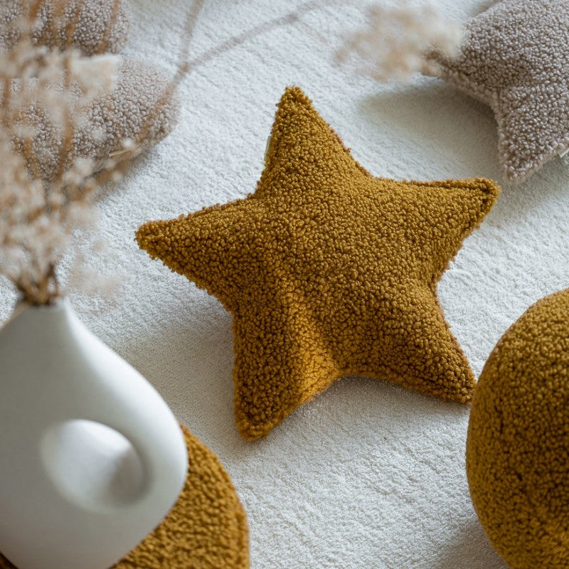 Coussin enfant étoile bouclette STAR