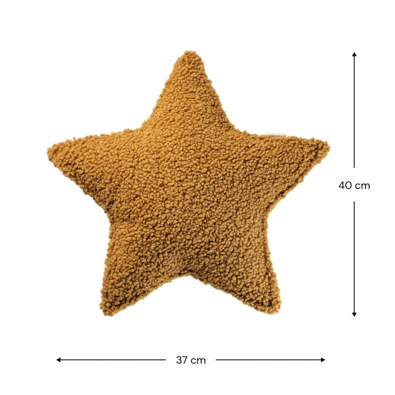 Coussin enfant étoile bouclette STAR