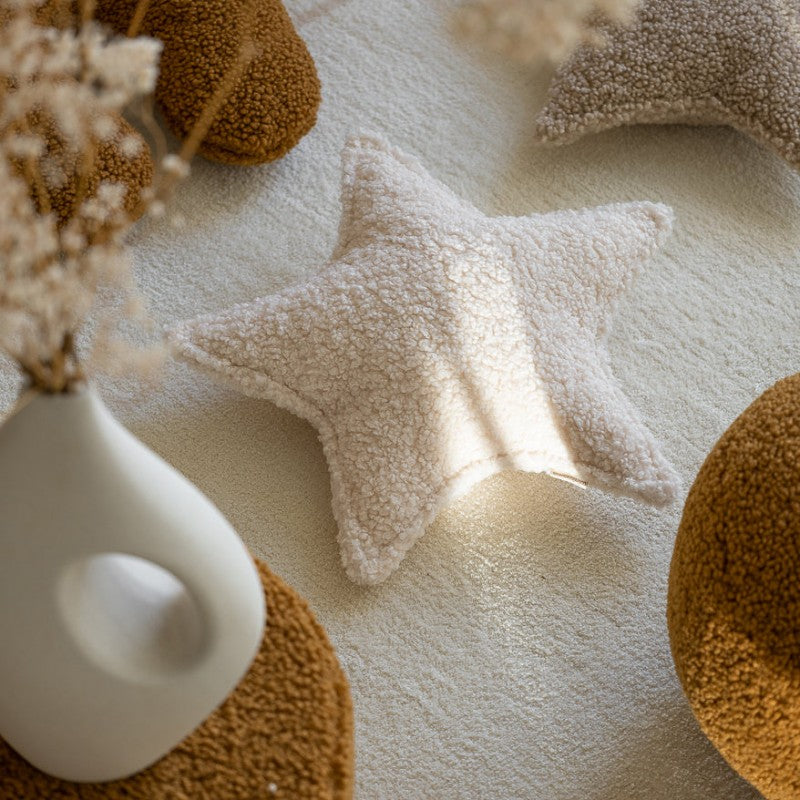 Coussin enfant étoile bouclette STAR