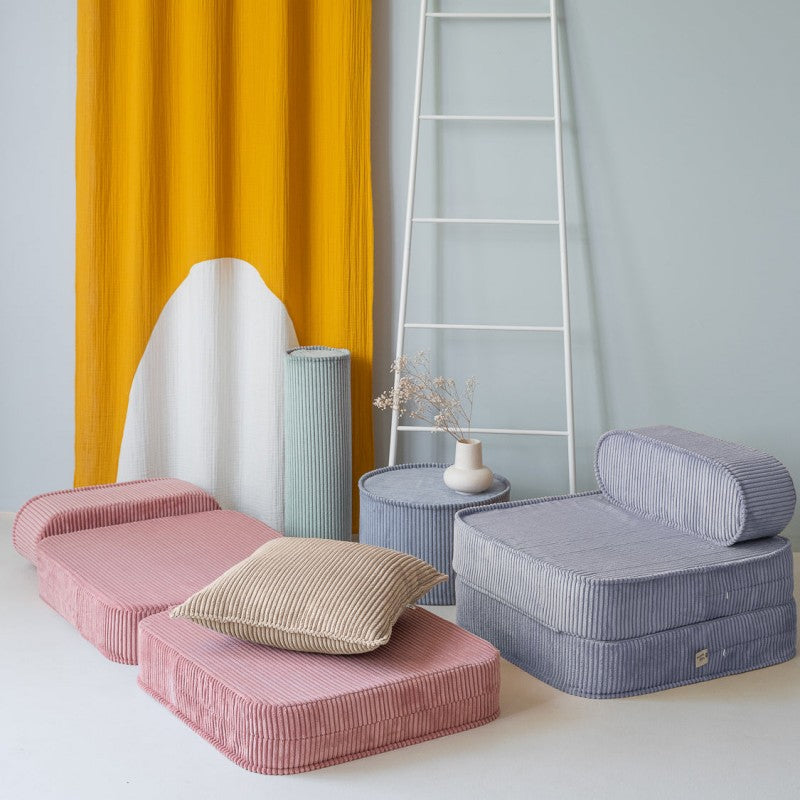 Coussin velours côtelé BLOCK