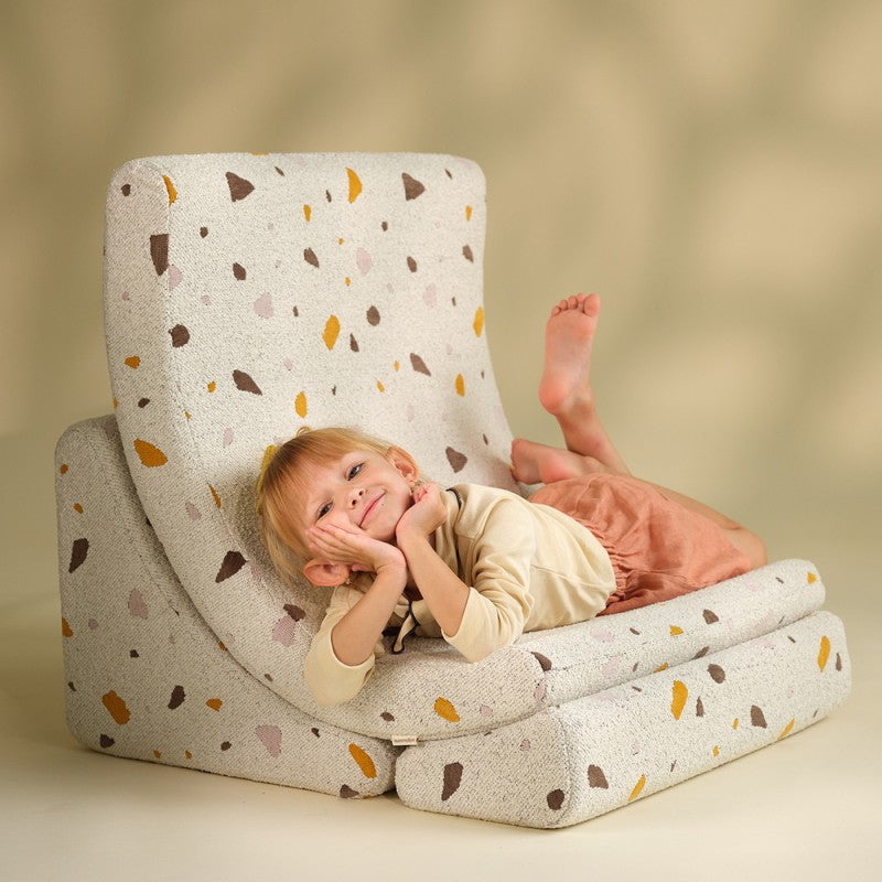 Fauteuil enfant terrazzo MOONTER