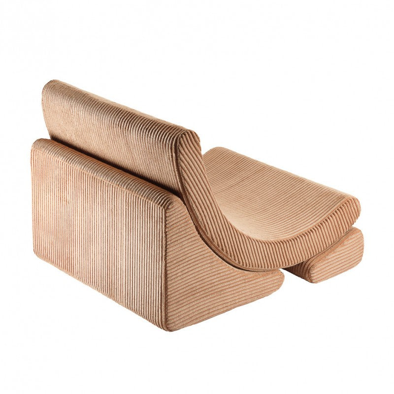Fauteuil enfant velours côtelé LUNE