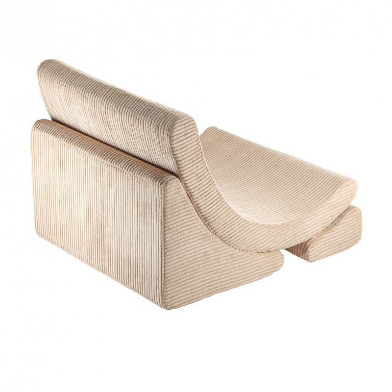 Fauteuil enfant velours côtelé LUNE