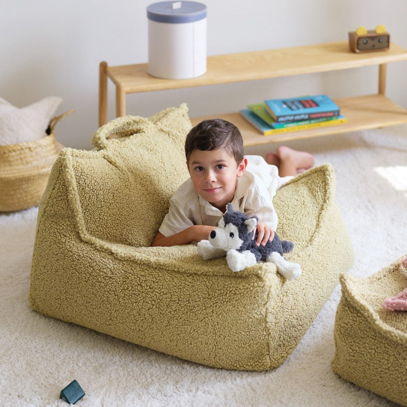 Pouf enfant bouclette DOUX