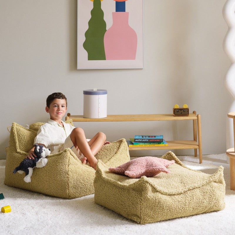 Pouf enfant bouclette DOUX