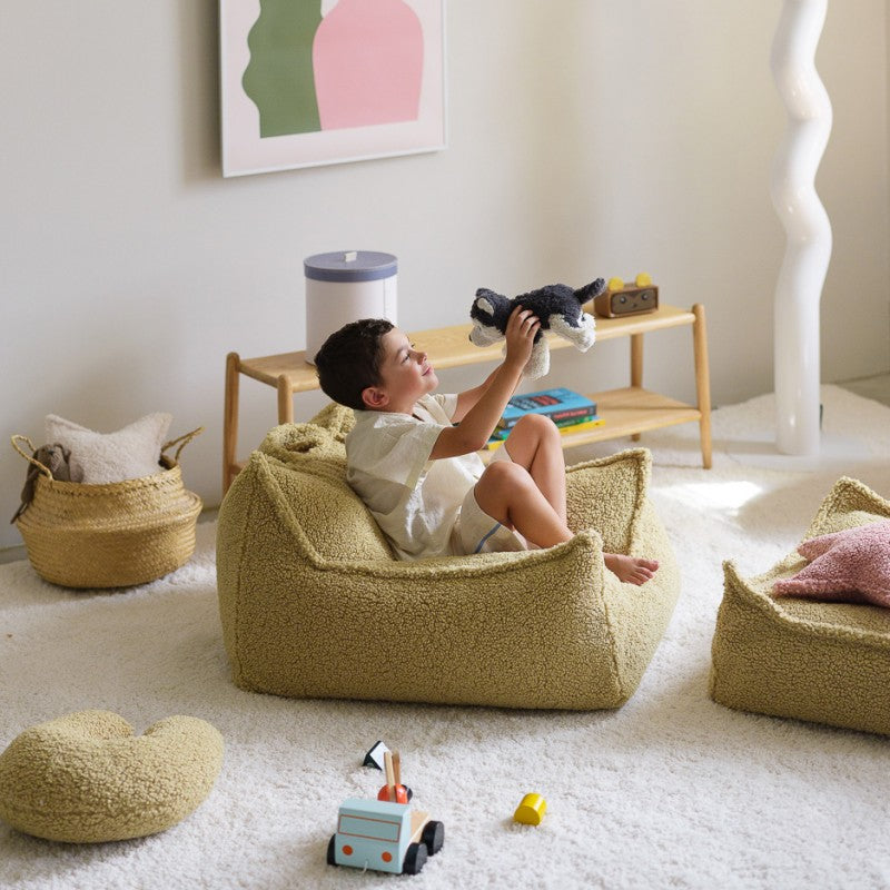 Pouf enfant bouclette DOUX