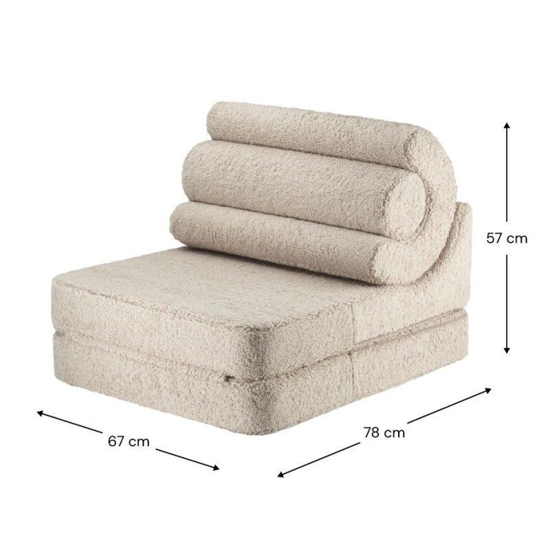 Pouf enfant bouclette FLIPSTER