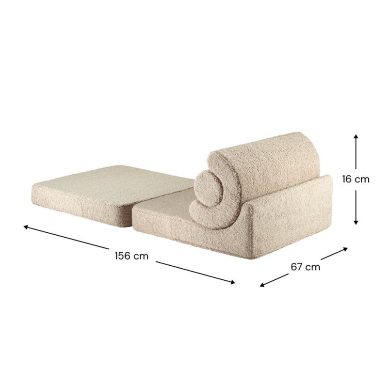 Pouf enfant bouclette FLIPSTER