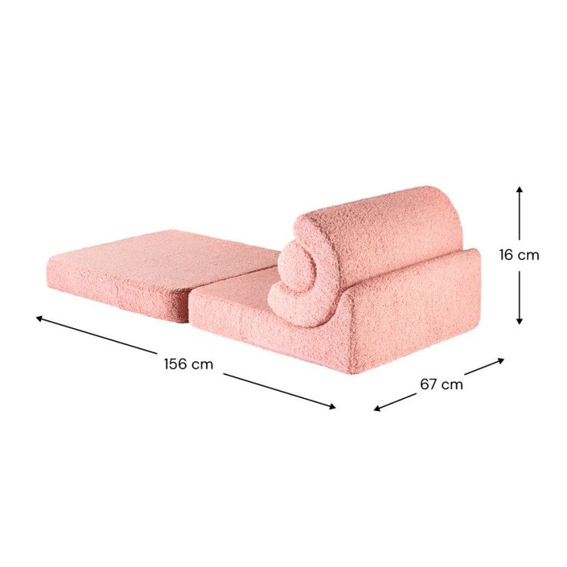 Pouf enfant bouclette FLIPSTER