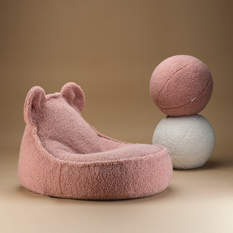 Pouf enfant ourson bouclette DOUDOU