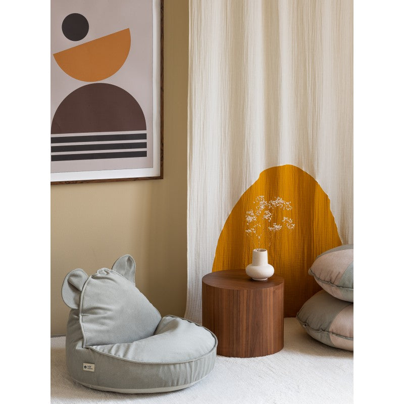 Pouf enfant lapin velours BUNNY