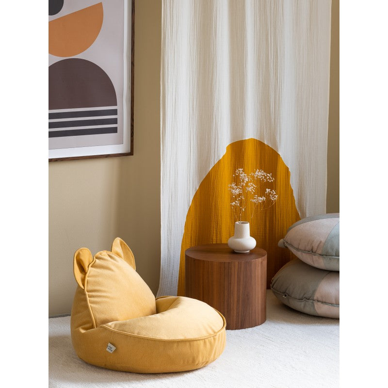 Pouf enfant lapin velours BUNNY