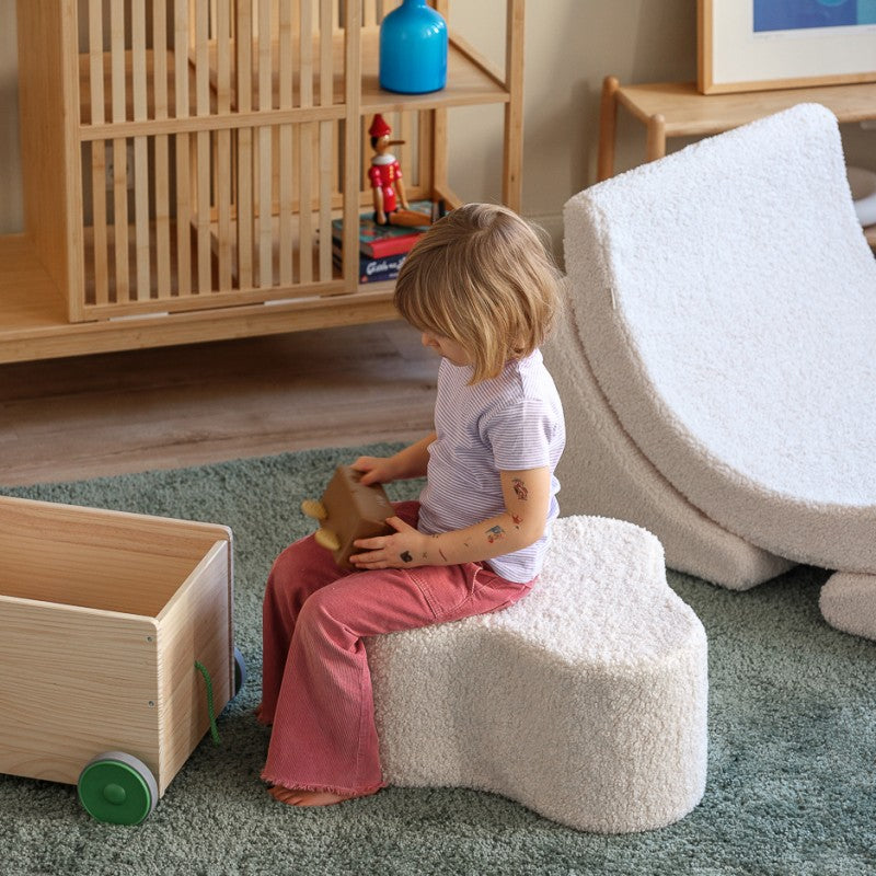 Pouf enfant petit nuage bouclette CLAUDY