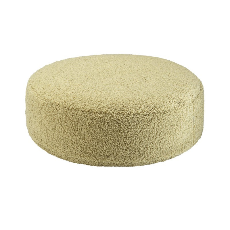 Pouf enfant rond bouclette OTTOMAN