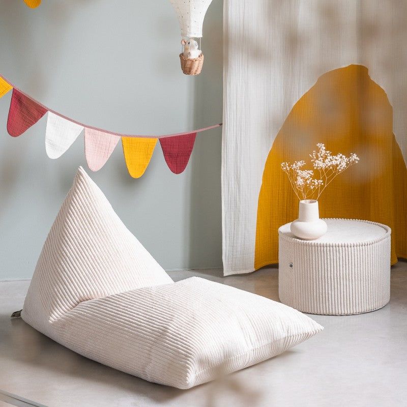 Pouf enfant velours côtelé BIG LOUNGER