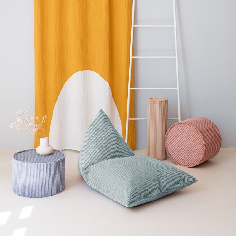 Pouf enfant velours côtelé BIG LOUNGER