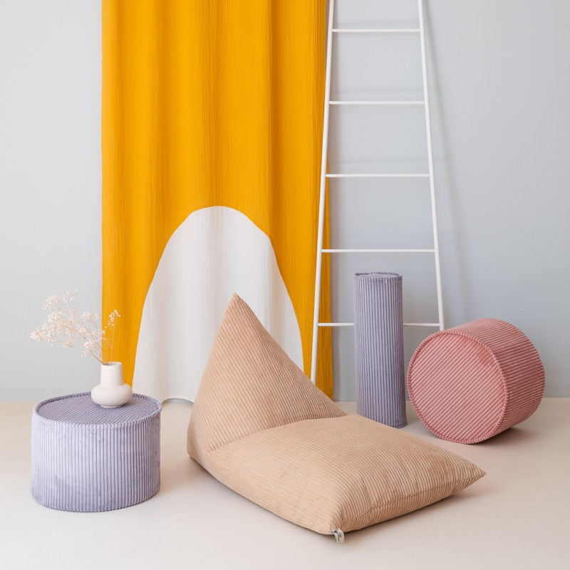 Pouf enfant velours côtelé BIG LOUNGER