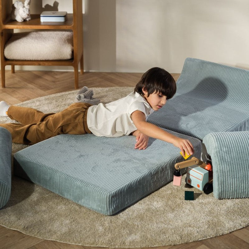 Pouf enfant velours côtelé FLIPSTER