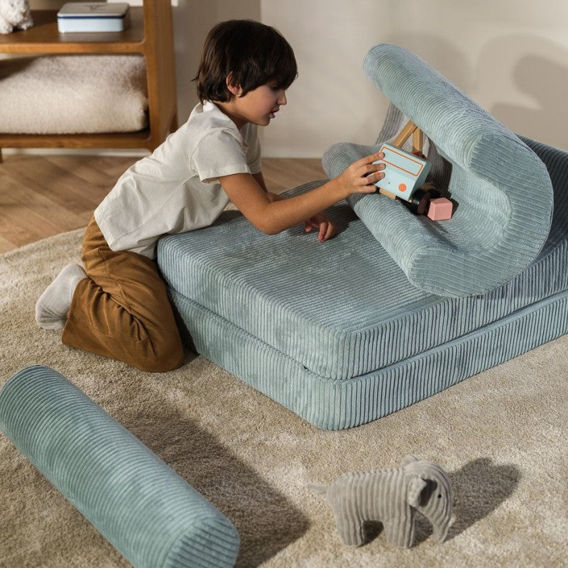 Pouf enfant velours côtelé FLIPSTER