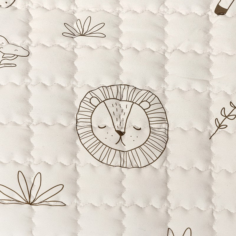 Tapis bébé matelassé animaux SAFARI