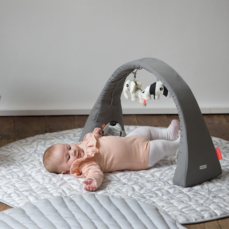 Tapis d'éveil enfant coton organique imperméable NAPPY FREE LEAFS