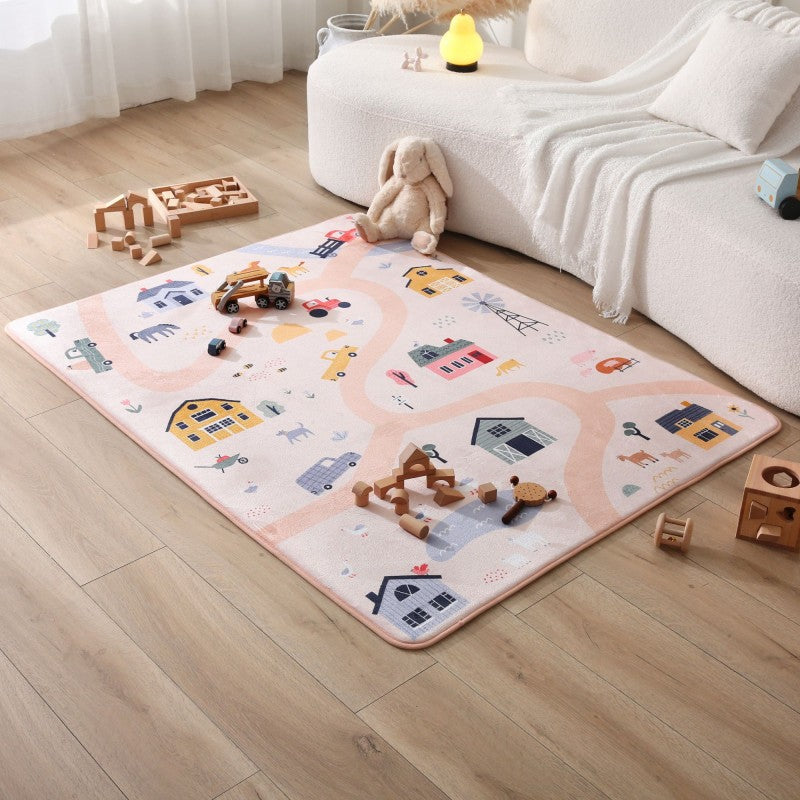 Tapis de jeu enfant à mémoire de forme CLOUD PLAY FARM