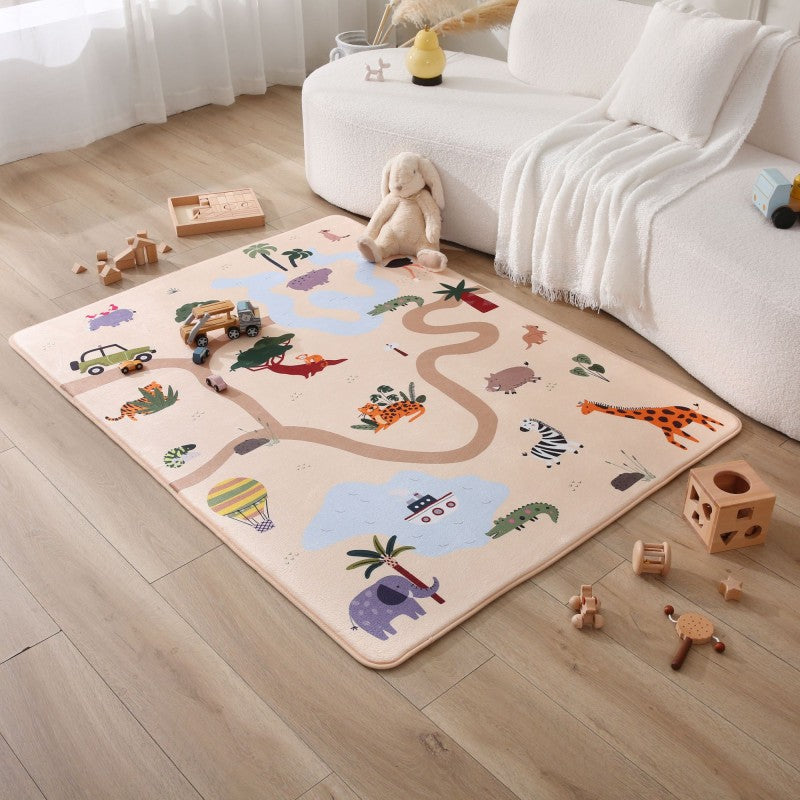 Tapis de jeu enfant à mémoire de forme CLOUD PLAY SAFARI