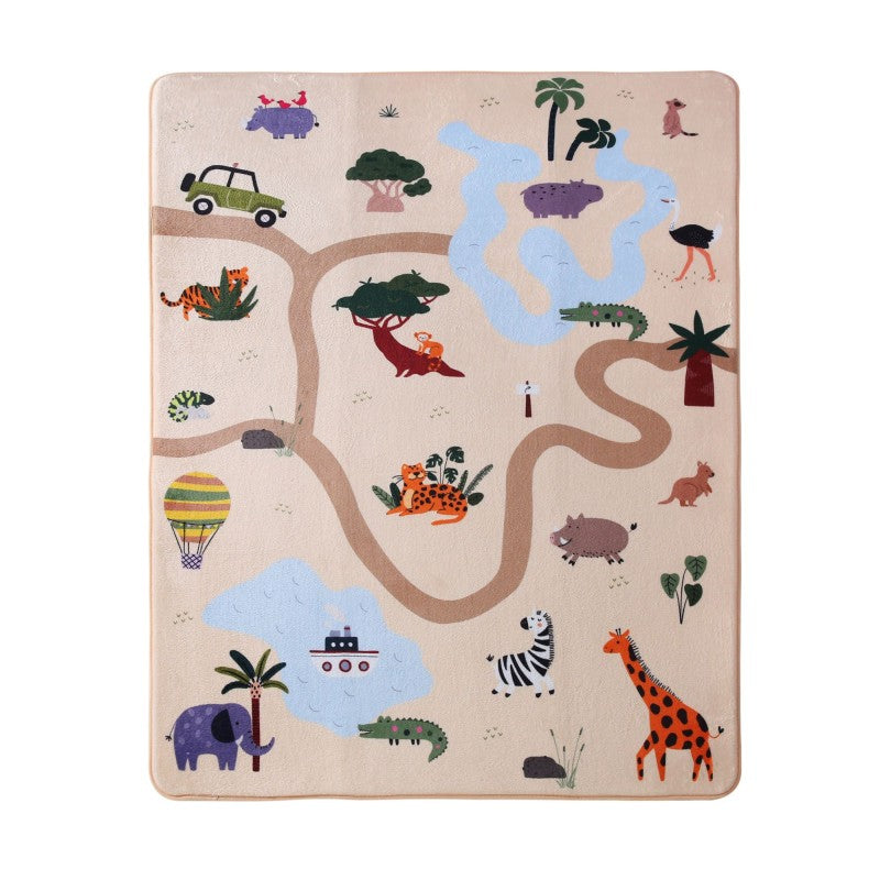 Tapis de jeu enfant à mémoire de forme CLOUD PLAY SAFARI