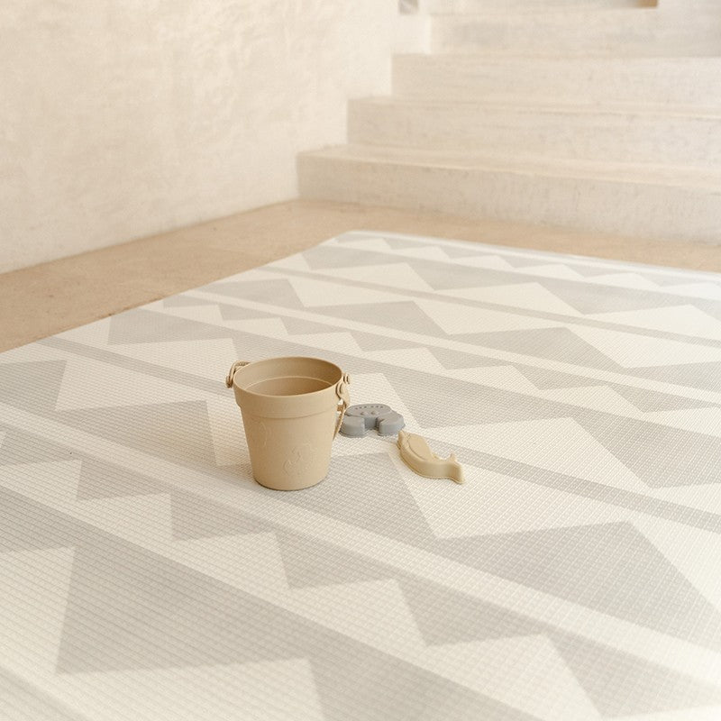 Tapis de jeu enfant REVERSIBLE design TRIBECA - FOG