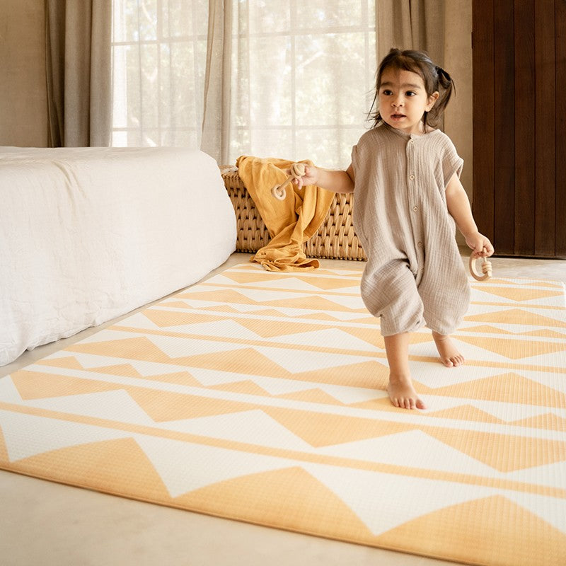 Tapis de jeu enfant REVERSIBLE design TRIBECA - SAHARA SUN