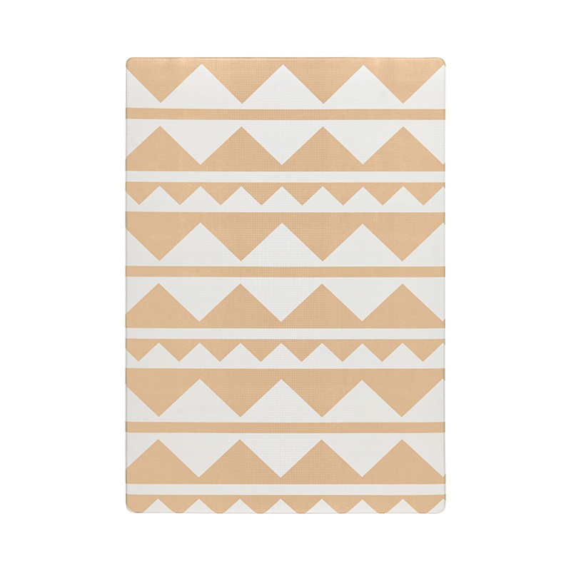 Tapis de jeu enfant REVERSIBLE design TRIBECA - WHEAT