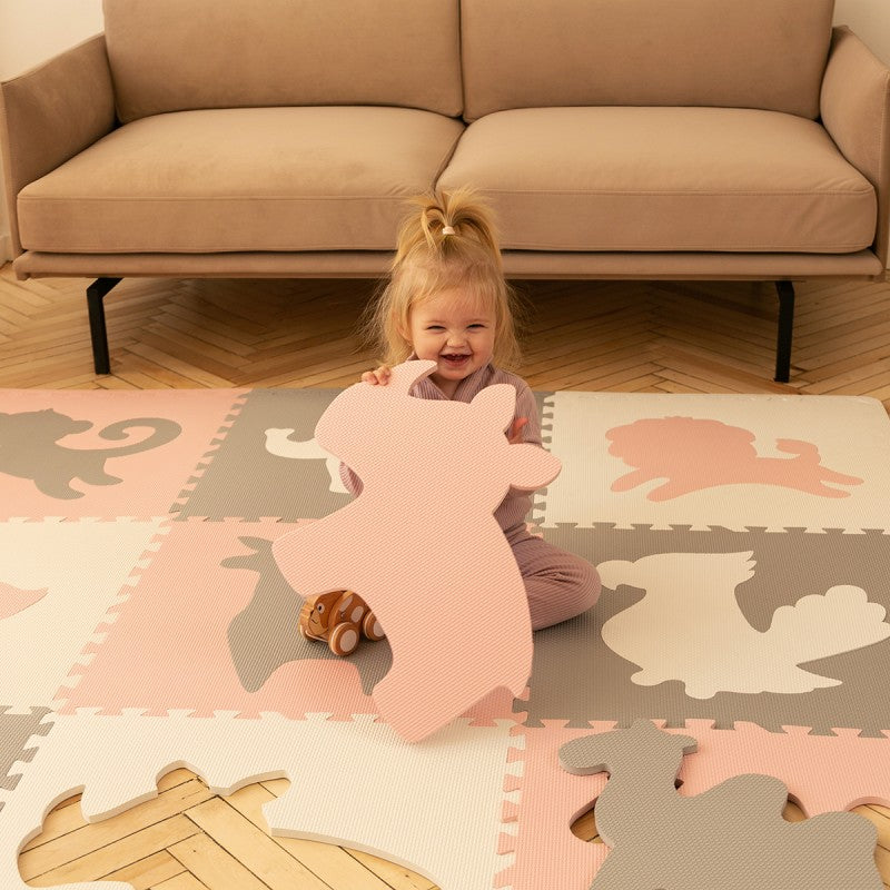 Tapis de jeu mousse à assembler animaux AFRICA