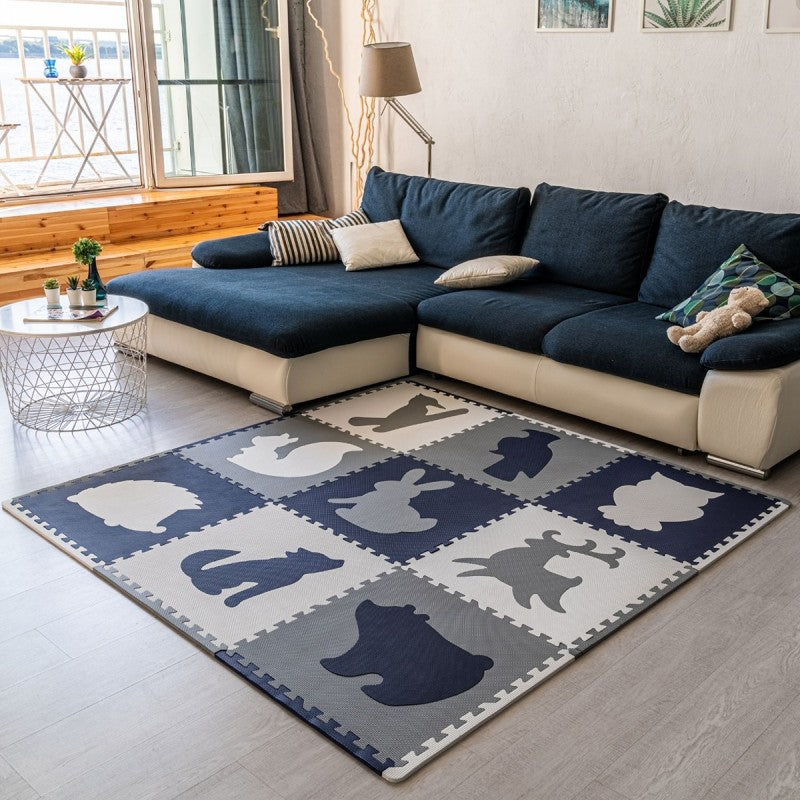 Tapis de jeu mousse à assembler animaux de la forêt FOREST
