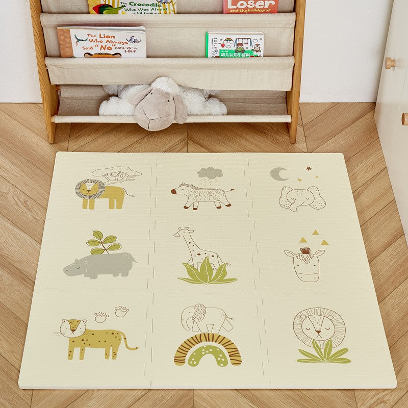 Tapis de jeu mousse à assembler SAFARI ANIMALS