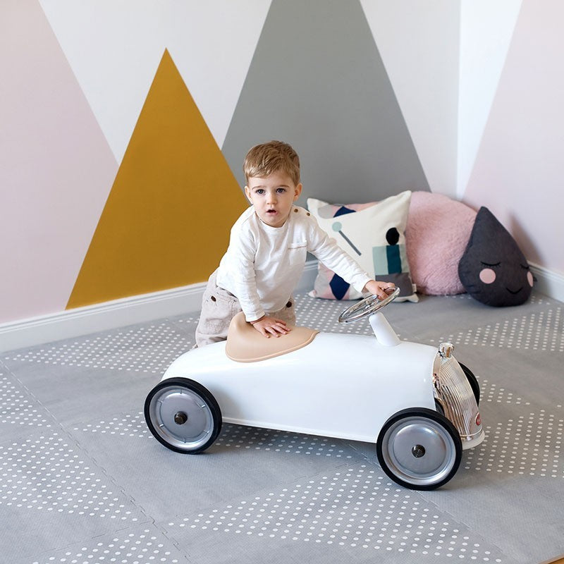 Tapis de jeu mousse à pois EARTH - DOVE