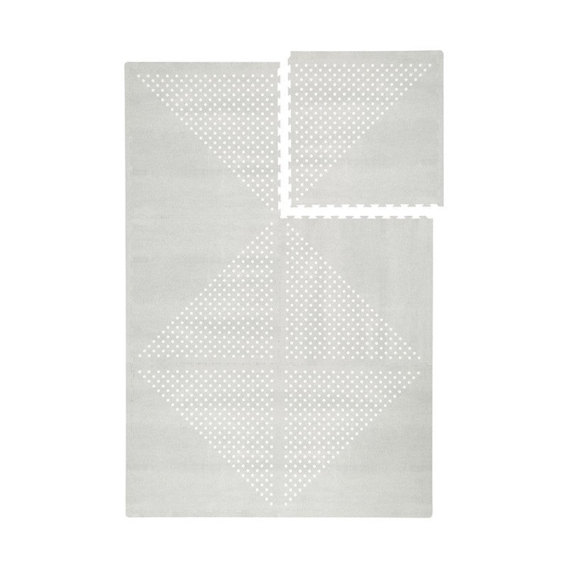 Tapis de jeu mousse à pois EARTH - DOVE