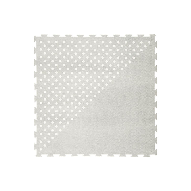 Tapis de jeu mousse à pois EARTH - DOVE
