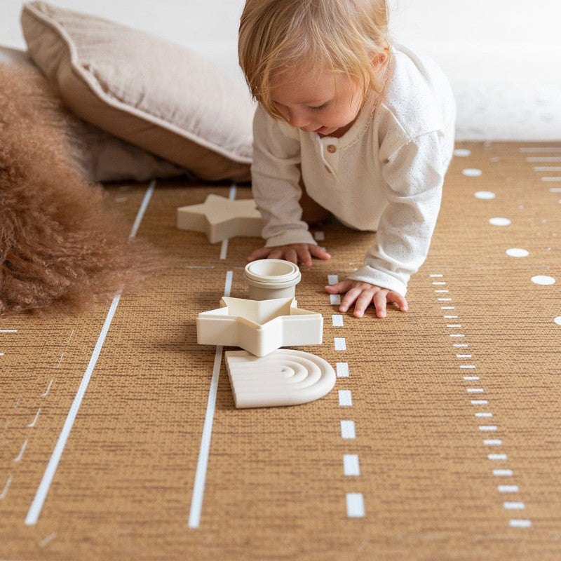 Tapis de jeu mousse PUZZLEMAT BERBER - CAMEL