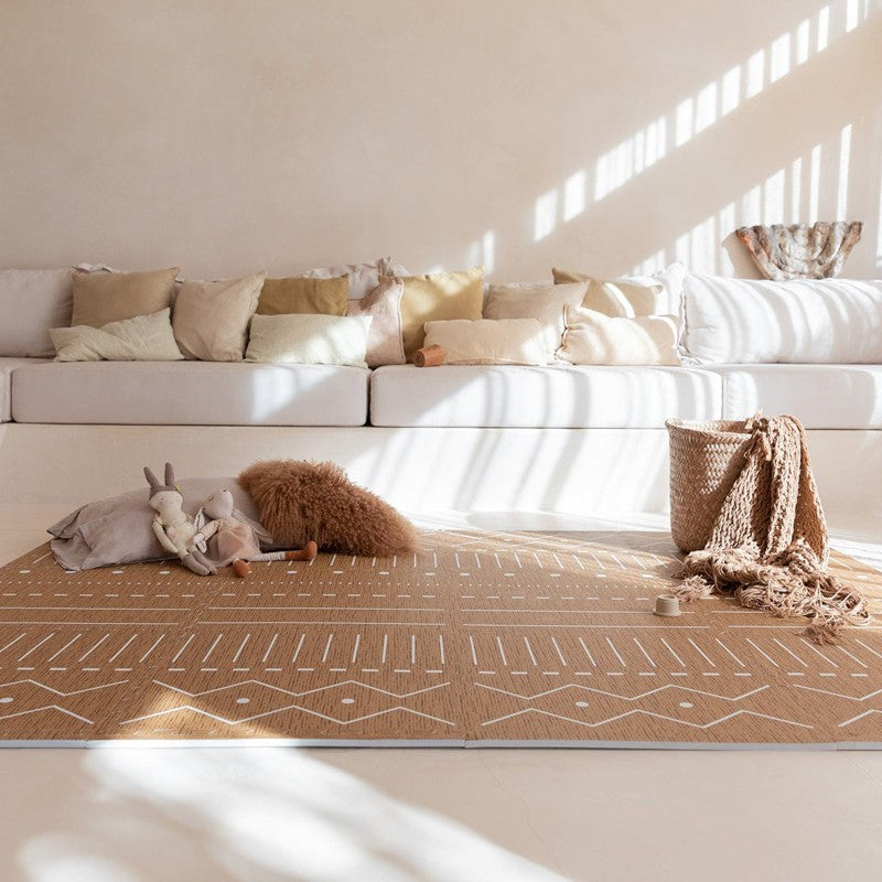 Tapis de jeu mousse PUZZLEMAT BERBER - CAMEL